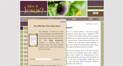 Desktop Screenshot of biblicaljesus.org