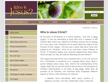 Tablet Screenshot of biblicaljesus.org